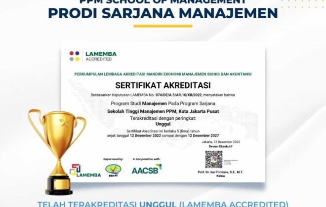 PPM School - Program Studi Sarjana Manajemen Bisnis