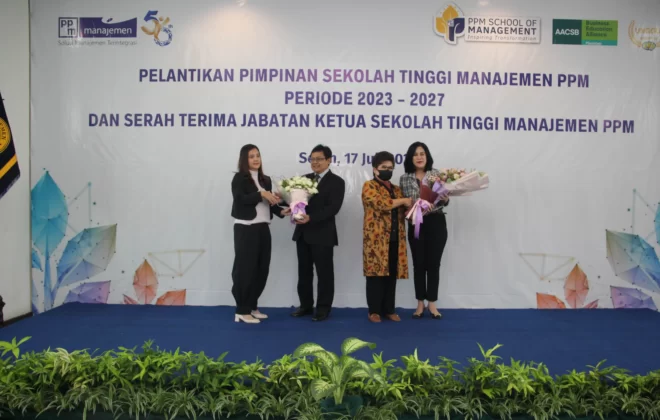 Ketua Sekolah Tinggi Manajemen PPM Periode 2023-2027 Dilantik