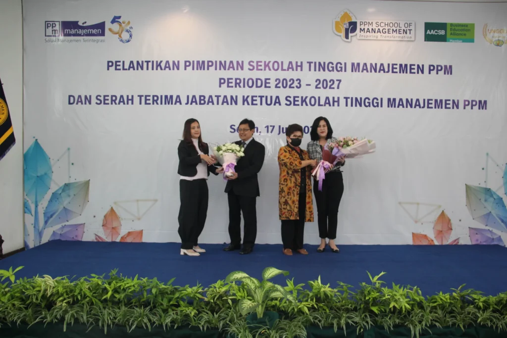 Ketua Sekolah Tinggi Manajemen PPM Periode 2023-2027 Dilantik