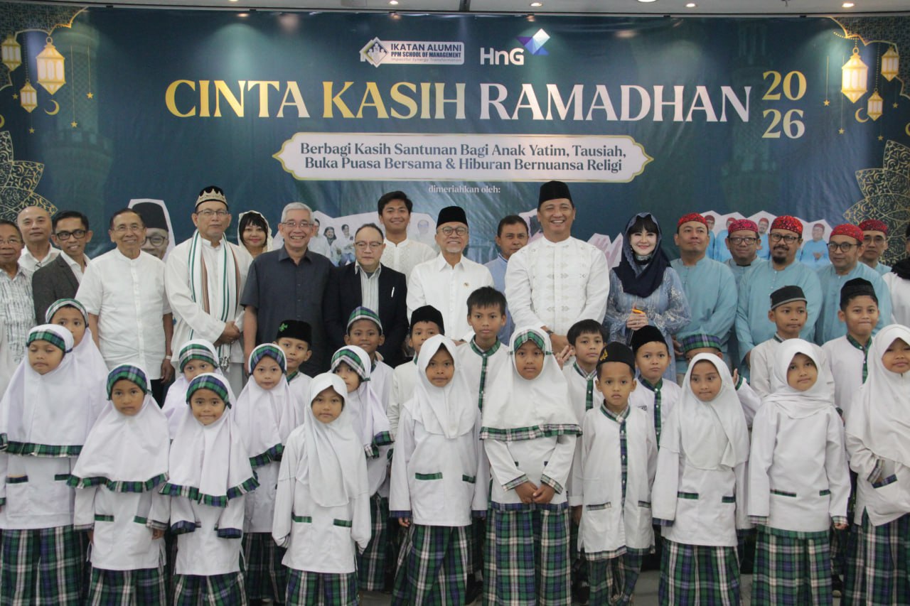 IKA PPM Gelar “Cinta Kasih Ramadhan 2026”, Perkuat Kepedulian Sosial dan Silaturahmi Alumni